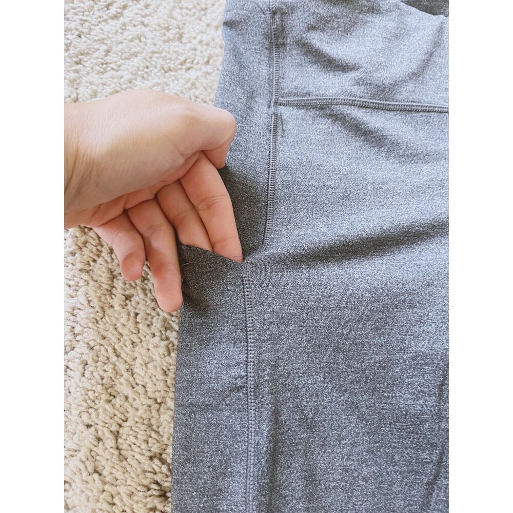 Lululemon Speed Up Tight *28" Heathered Black Size 4 - Picture 8 of 10